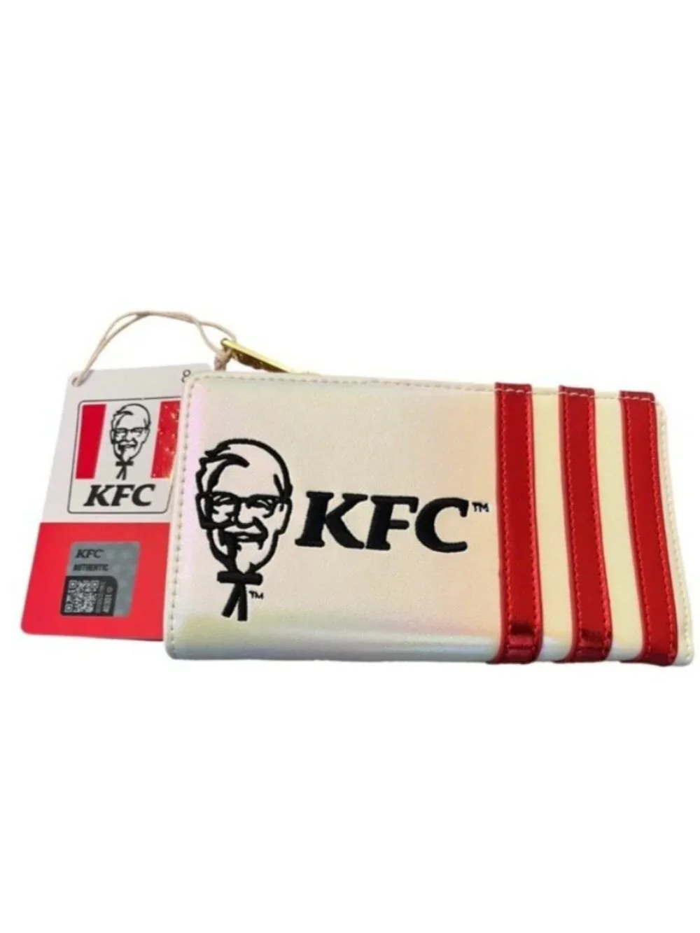 Loungefly KFC Kentucky Fried Chicken Full Size Colonel Sanders Wallet NWT